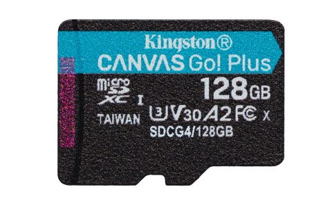 KINGSTON microSDXC Canvas Go Plus 128GB + Adapter KINGSTON microSDXC Canvas Go Plus 128GB + Adapter