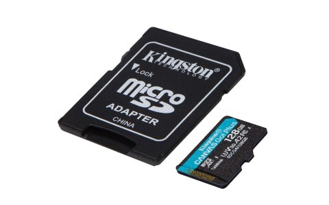 KINGSTON microSDXC Canvas Go Plus 128GB + Adapter KINGSTON microSDXC Canvas Go Plus 128GB + Adapter