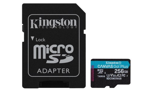 KINGSTON microSDXC Canvas Go Plus 256GB + Adapter KINGSTON microSDXC Canvas Go Plus 256GB + Adapter