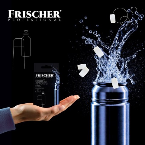Tabletki do czyszczenia butelek i termosów Frischer 10szt Tabletki do czyszczenia butelek i termosów Frischer 10szt