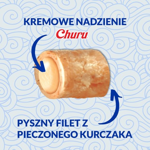 INABA Churu Bites Wrapy z kurczakiem - przysmak dla kota - 3x10 g INABA Churu Bites Wrapy z kurczakiem - przysmak dla kota - 3x10 g