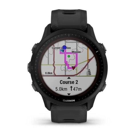 Zegarek Garmin Forerunner 955 Solar (46 mm) Black Zegarek Garmin Forerunner 955 Solar (46 mm) Black