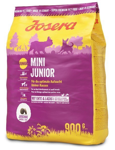 JOSERA MiniJunior - sucha karma dla szczeniąt małych ras 900 g JOSERA MiniJunior - sucha karma dla szczeniąt małych ras 900 g