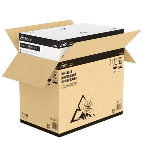 PRZENOŚNA LODÓWKA KOMPRESOROWA TCX60 CARBON PRZENOŚNA LODÓWKA KOMPRESOROWA TCX60 CARBON
