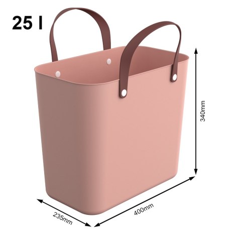 Rotho Multibag Albula Style 25L różowy Linnea Rotho Multibag Albula Style 25L różowy Linnea