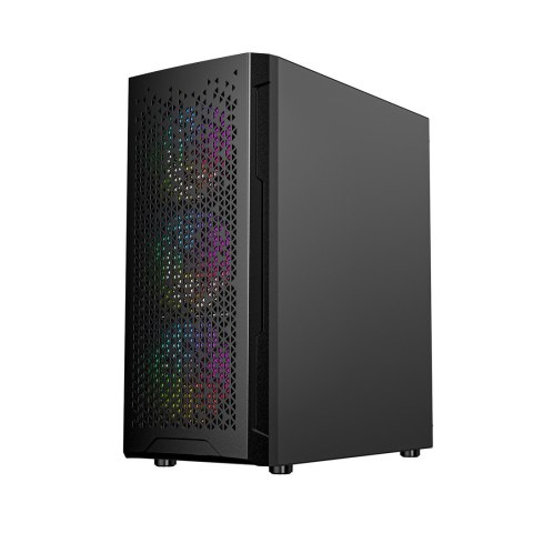 GEMBIRD OBUDOWA FORNAX 400X MIDI-TOWER (2X USB 3.0, 1X USB 2.0, HD AUDIO, SZKLANY PANEL BOCZNY, PODŚWIETLENIE ARGB) CZARNA GEMBIRD OBUDOWA FORNAX 400X MIDI-TOWER (2X USB 3.0, 1X USB 2.0, HD AUDIO, SZKLANY PANEL BOCZNY, PODŚWIETLENIE ARGB) CZARNA
