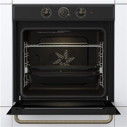 Gorenje | BOS67371CLB | Piekarnik | 77 L | Wielofunkcyjny | EcoClean | Sterowanie mechaniczne | Funkcja pary | Wysokość 59,5 cm Gorenje | BOS67371CLB | Piekarnik | 77 L | Wielofunkcyjny | EcoClean | Sterowanie mechaniczne | Funkcja pary | Wysokość 59,5 cm