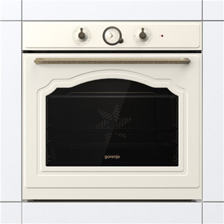 Gorenje | BOS67371CLI | Piekarnik | 77 L | Wielofunkcyjny | EcoClean | Sterowanie mechaniczne | Funkcja pary | Wysokość 59,5 cm Gorenje | BOS67371CLI | Piekarnik | 77 L | Wielofunkcyjny | EcoClean | Sterowanie mechaniczne | Funkcja pary | Wysokość 59,5 cm