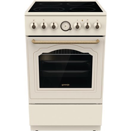 Gorenje | Kuchenka | GECS5B70CLI | Typ płyty Vitroceramic | Typ piekarnika Elektryczny | Beżowy | Szerokość 50 cm | Głębokość 59 Gorenje | Kuchenka | GECS5B70CLI | Typ płyty Vitroceramic | Typ piekarnika Elektryczny | Beżowy | Szerokość 50 cm | Głębokość 59