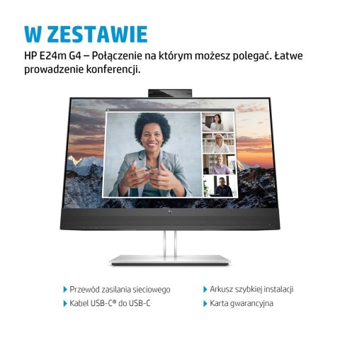 MONITOR HP LED 23,8" E24M G4 (40Z32AA) MONITOR HP LED 23,8" E24M G4 (40Z32AA)