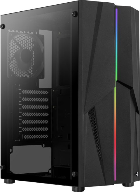 Obudowa AEROCOOL PGS MECHA-G-BK-v1 RGB czarna Obudowa AEROCOOL PGS MECHA-G-BK-v1 RGB czarna
