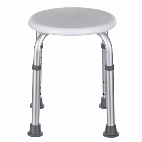Taboret prysznicowy okrągły aluminiowy Taboret prysznicowy okrągły aluminiowy