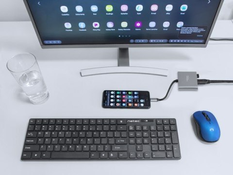 NATEC MULTI PORT FOWLER MINI (USB-C PD, USB 3.0, HDMI 4K) NMP-1607 NATEC MULTI PORT FOWLER MINI (USB-C PD, USB 3.0, HDMI 4K) NMP-1607
