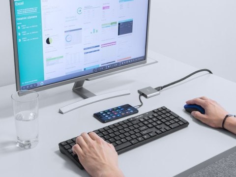 NATEC MULTI PORT FOWLER MINI (USB-C PD, USB 3.0, HDMI 4K) NMP-1607 NATEC MULTI PORT FOWLER MINI (USB-C PD, USB 3.0, HDMI 4K) NMP-1607