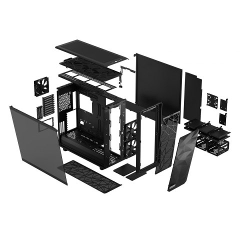 Fractal Design | Meshify 2 XL Light Tempered Glass | Black | Power supply included | ATX Fractal Design | Meshify 2 XL Light Tempered Glass | Black | Power supply included | ATX
