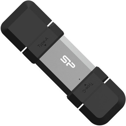 Silicon Power Dual USB Drive | Mobile C51 | 128 GB | USB Type-A i USB Type-C | Srebrny Silicon Power Dual USB Drive | Mobile C51 | 128 GB | USB Type-A i USB Type-C | Srebrny