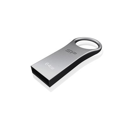 Silicon Power | Firma F80 | 16 GB | USB 2.0 | Srebrny Silicon Power | Firma F80 | 16 GB | USB 2.0 | Srebrny