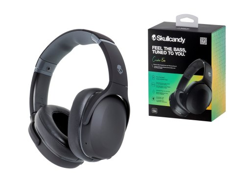 Słuchawki Skullcandy Crusher Evo Wireless True Black Słuchawki Skullcandy Crusher Evo Wireless True Black