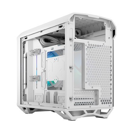 Fractal Design | Torrent Nano RGB White TG clear tint | Side window | White TG clear tint | Power supply included No | ATX Fractal Design | Torrent Nano RGB White TG clear tint | Side window | White TG clear tint | Power supply included No | ATX