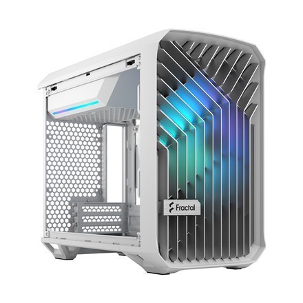Fractal Design | Torrent Nano RGB White TG clear tint | Side window | White TG clear tint | Power supply included No | ATX Fractal Design | Torrent Nano RGB White TG clear tint | Side window | White TG clear tint | Power supply included No | ATX