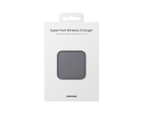 Samsung Flat Induction Pad, Quick Charge 15W (mains charger not included) Black Samsung Flat Induction Pad, Quick Charge 15W (mains charger not included) Black