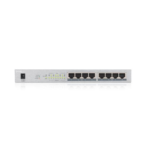 Switch Zyxel GS1008-HP 8p PoE (PoE+: 8) 60W Unmanaged Gigabit Switch Zyxel GS1008-HP 8p PoE (PoE+: 8) 60W Unmanaged Gigabit