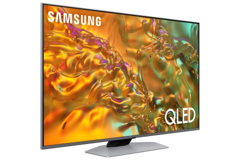 Telewizor Samsung QE75Q80DATXXH QLED 75'' 4K Ultra HD 120Hz Tizen Dolby Atmos Srebrny Telewizor Samsung QE75Q80DATXXH QLED 75'' 4K Ultra HD 120Hz Tizen Dolby Atmos Srebrny