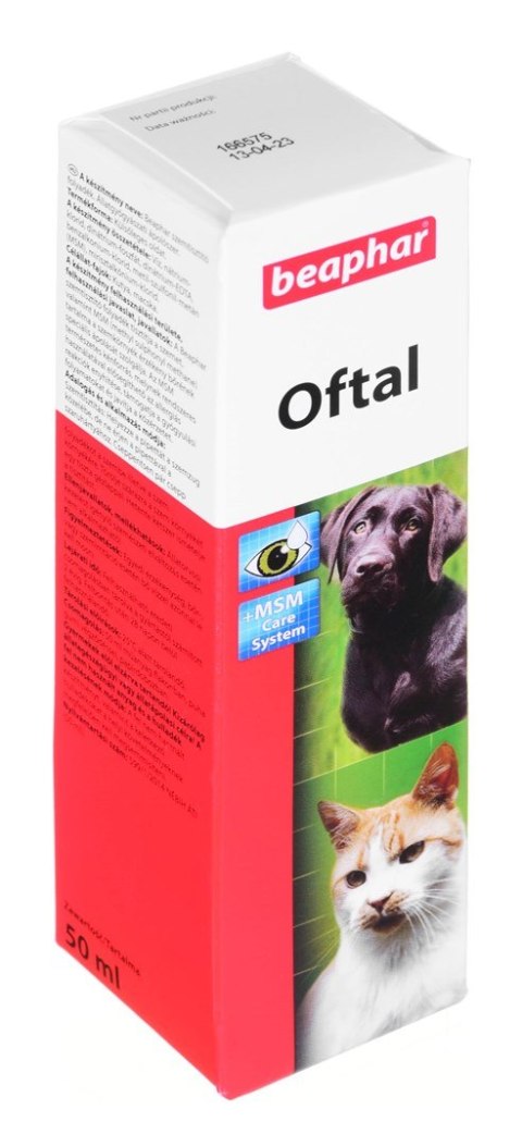 Beaphar krople do pielęgnacji oczu dla psów i kotów 50ml Beaphar krople do pielęgnacji oczu dla psów i kotów 50ml