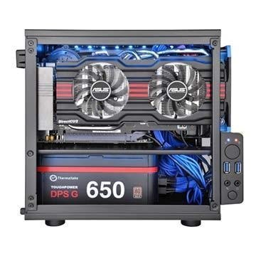 Obudowa Thermaltake Core V1 CA-1B8-00S1WN-00 (Mini ITX; kolor czarny) Obudowa Thermaltake Core V1 CA-1B8-00S1WN-00 (Mini ITX; kolor czarny)