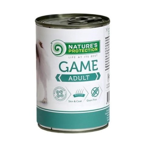 Nature's Protection Dog Adult Dzik 400g dog food Nature's Protection Dog Adult Dzik 400g dog food
