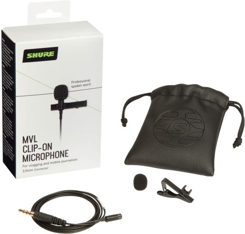 Shure MVL Lavalier Microphone for Smartphone or Tablet Shure Shure MVL Lavalier Microphone for Smartphone or Tablet Shure