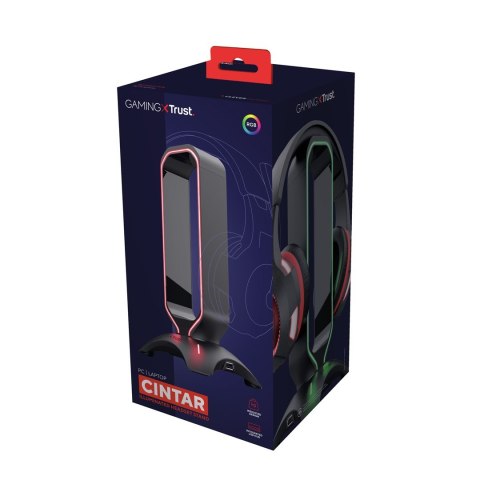 Stojak na słuchawki TRUST GXT265 CINTAR RGB HEADSET STAND Stojak na słuchawki TRUST GXT265 CINTAR RGB HEADSET STAND
