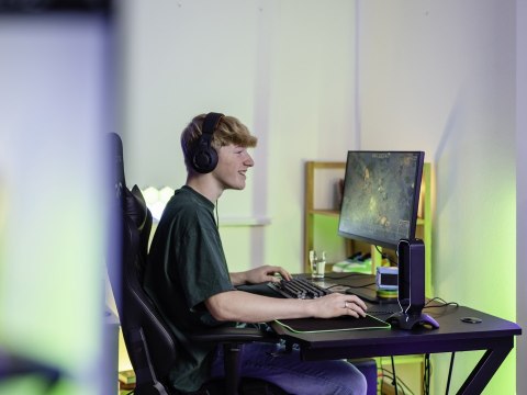 Stojak na słuchawki TRUST GXT265 CINTAR RGB HEADSET STAND Stojak na słuchawki TRUST GXT265 CINTAR RGB HEADSET STAND