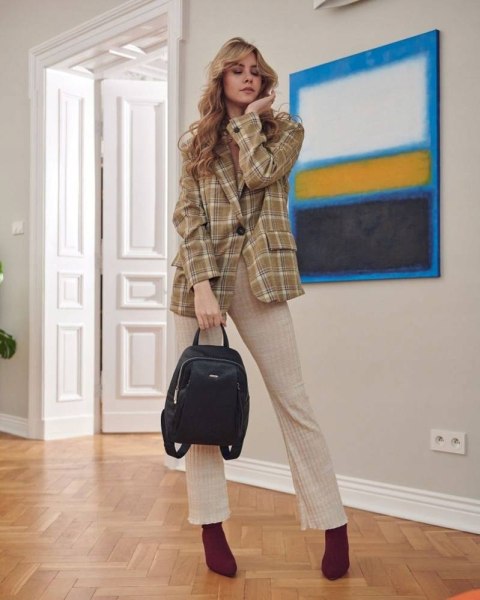 Elegancki, czarny plecak damski ze skóry ekologicznej - David Jones Elegancki, czarny plecak damski ze skóry ekologicznej - David Jones
