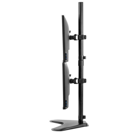 Fellowes Ergonomia wolnostojące ramię na 2 monitory - pionowe Seasa - dawne Professional Series™ Fellowes Ergonomia wolnostojące ramię na 2 monitory - pionowe Seasa - dawne Professional Series™