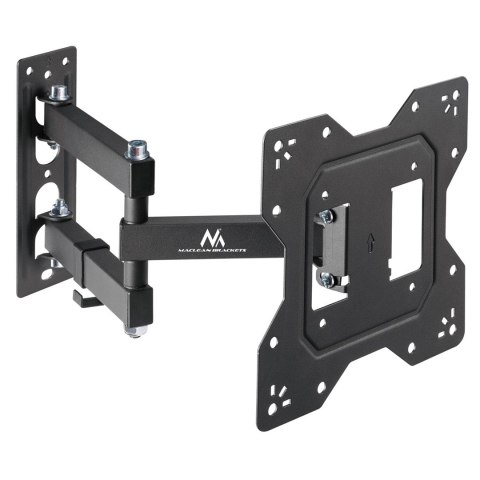 MACLEAN UCHWYT DO TV LUB MONITORA, UNIWERSALNY, MAX VESA 200X200, 23-43", 30KG, CZARNY MC-700N MACLEAN UCHWYT DO TV LUB MONITORA, UNIWERSALNY, MAX VESA 200X200, 23-43", 30KG, CZARNY MC-700N