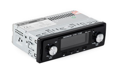 Radio samochodowe BLOW CLASSIC 78-287# (Bluetooth, USB + AUX + karty SD) Radio samochodowe BLOW CLASSIC 78-287# (Bluetooth, USB + AUX + karty SD)