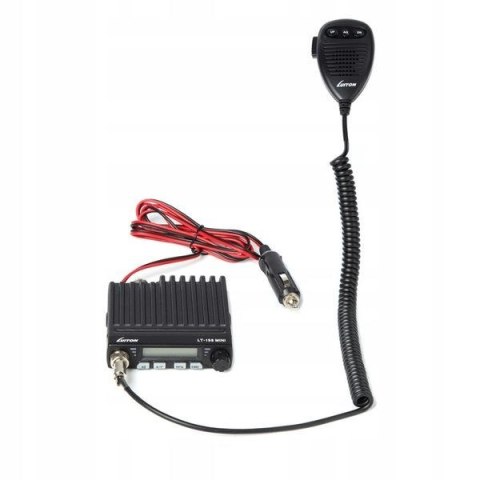 CB Radio LUITON LT-198 Mini ASQ 12V/24V z wtykiem do zapalniczki AM FM CB Radio LUITON LT-198 Mini ASQ 12V/24V z wtykiem do zapalniczki AM FM