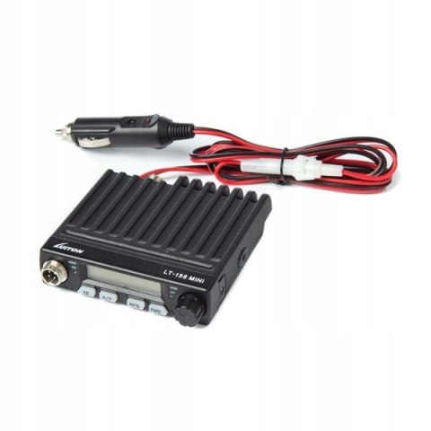 CB Radio LUITON LT-198 Mini ASQ 12V/24V z wtykiem do zapalniczki AM FM CB Radio LUITON LT-198 Mini ASQ 12V/24V z wtykiem do zapalniczki AM FM