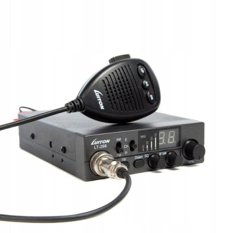 CB Radio LUITON LT-298 ASQ 12V/24V z wtykiem do zapalniczki CB Radio LUITON LT-298 ASQ 12V/24V z wtykiem do zapalniczki