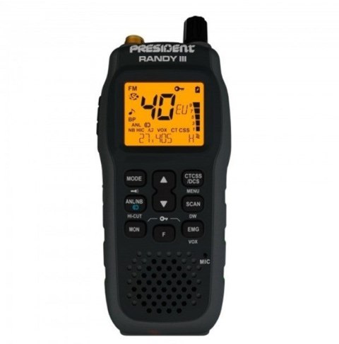 CB Radio przenośne ręczne ASC PRESIDENT Randy III CB Radio przenośne ręczne ASC PRESIDENT Randy III