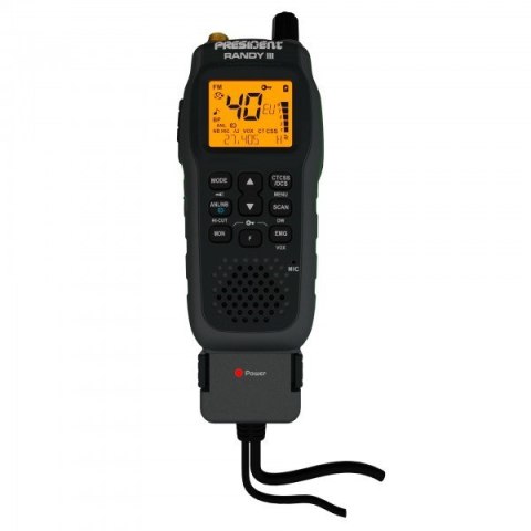 CB Radio przenośne ręczne ASC PRESIDENT Randy III CB Radio przenośne ręczne ASC PRESIDENT Randy III