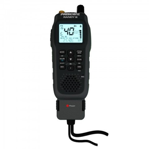 CB Radio przenośne ręczne ASC PRESIDENT Randy III CB Radio przenośne ręczne ASC PRESIDENT Randy III
