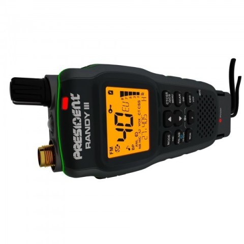 CB Radio przenośne ręczne ASC PRESIDENT Randy III CB Radio przenośne ręczne ASC PRESIDENT Randy III