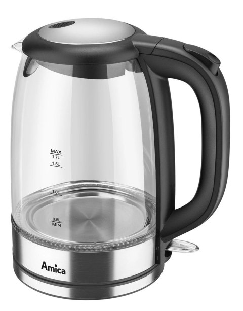 CZAJNIK AMICA SZKLANY KD 2050G INOX CZAJNIK AMICA SZKLANY KD 2050G INOX