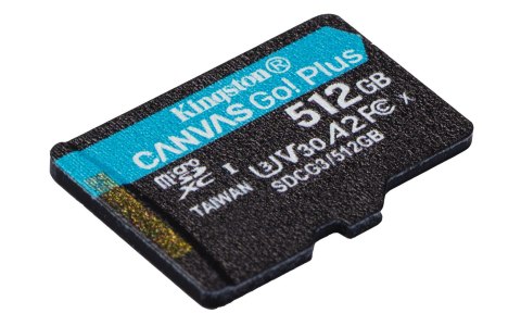KINGSTON microSDXC Canvas Go Plus 512GB + adapter KINGSTON microSDXC Canvas Go Plus 512GB + adapter