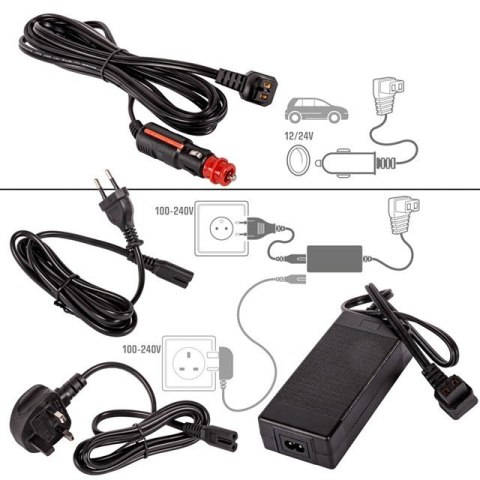 PRZENOŚNA LODÓWKA KOMPRESOROWA GCX37 BLACK PRZENOŚNA LODÓWKA KOMPRESOROWA GCX37 BLACK