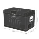 PRZENOŚNA LODÓWKA KOMPRESOROWA GCX37 BLACK