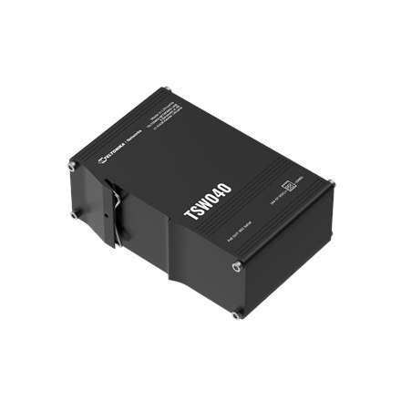 Teltonika TSW040 Unmanaged 8-port PoE+Industrial Switch, 2-pin industrial DC power socket, 7 - 57 VDC, PoE-out 44-57 VDC, DIN ra Teltonika TSW040 Unmanaged 8-port PoE+Industrial Switch, 2-pin industrial DC power socket, 7 - 57 VDC, PoE-out 44-57 VDC, DIN ra