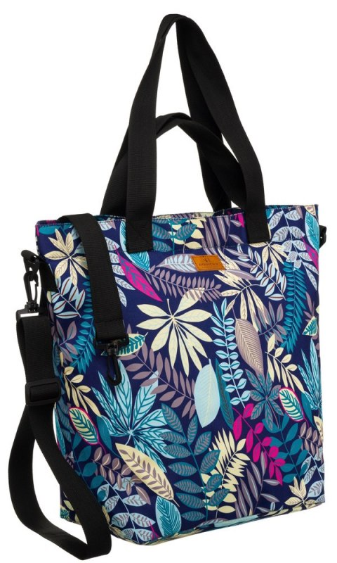 Wygodny shopper damski z poliestru - Rovicky Wygodny shopper damski z poliestru - Rovicky